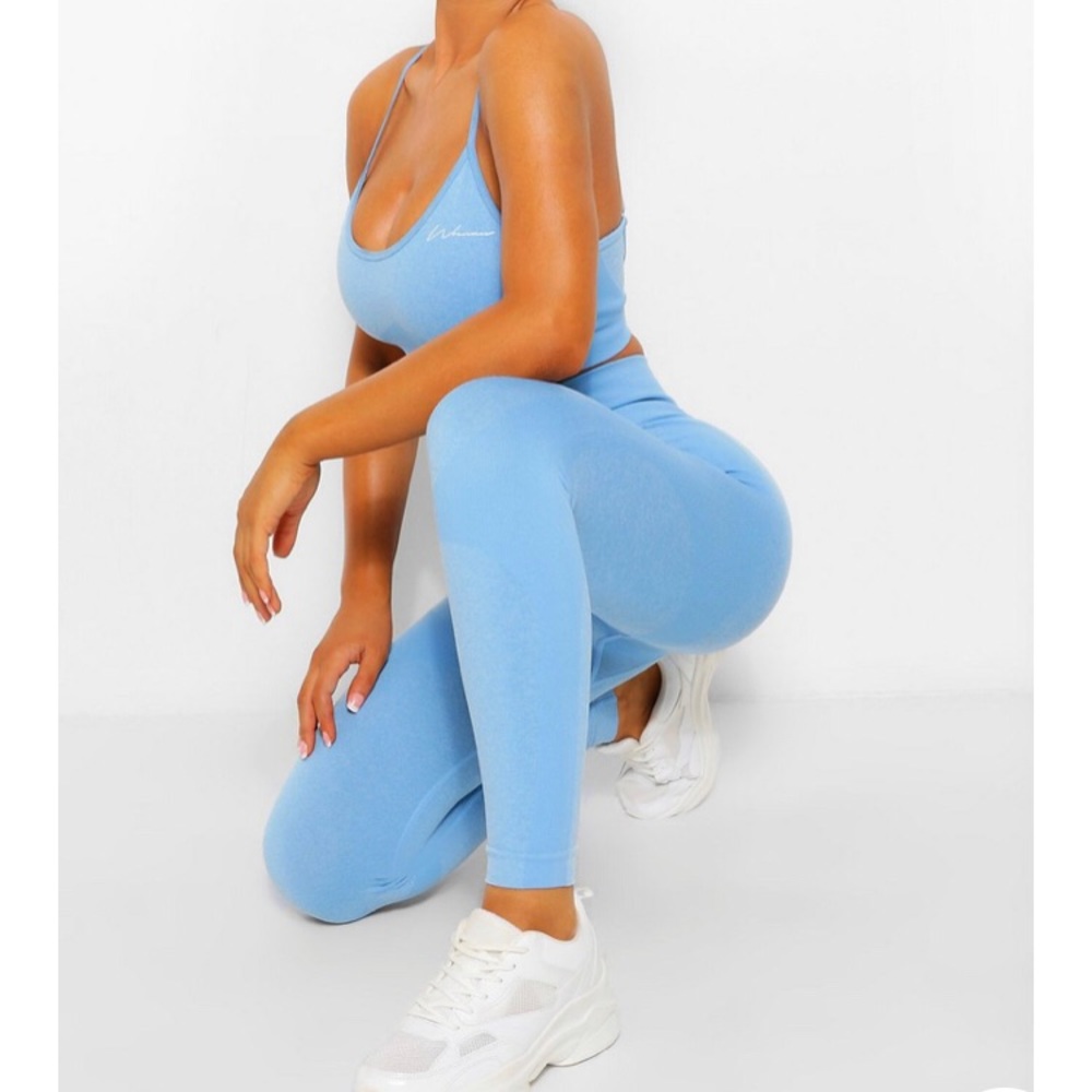 Fit Seamfree Contrast Workout Leggings